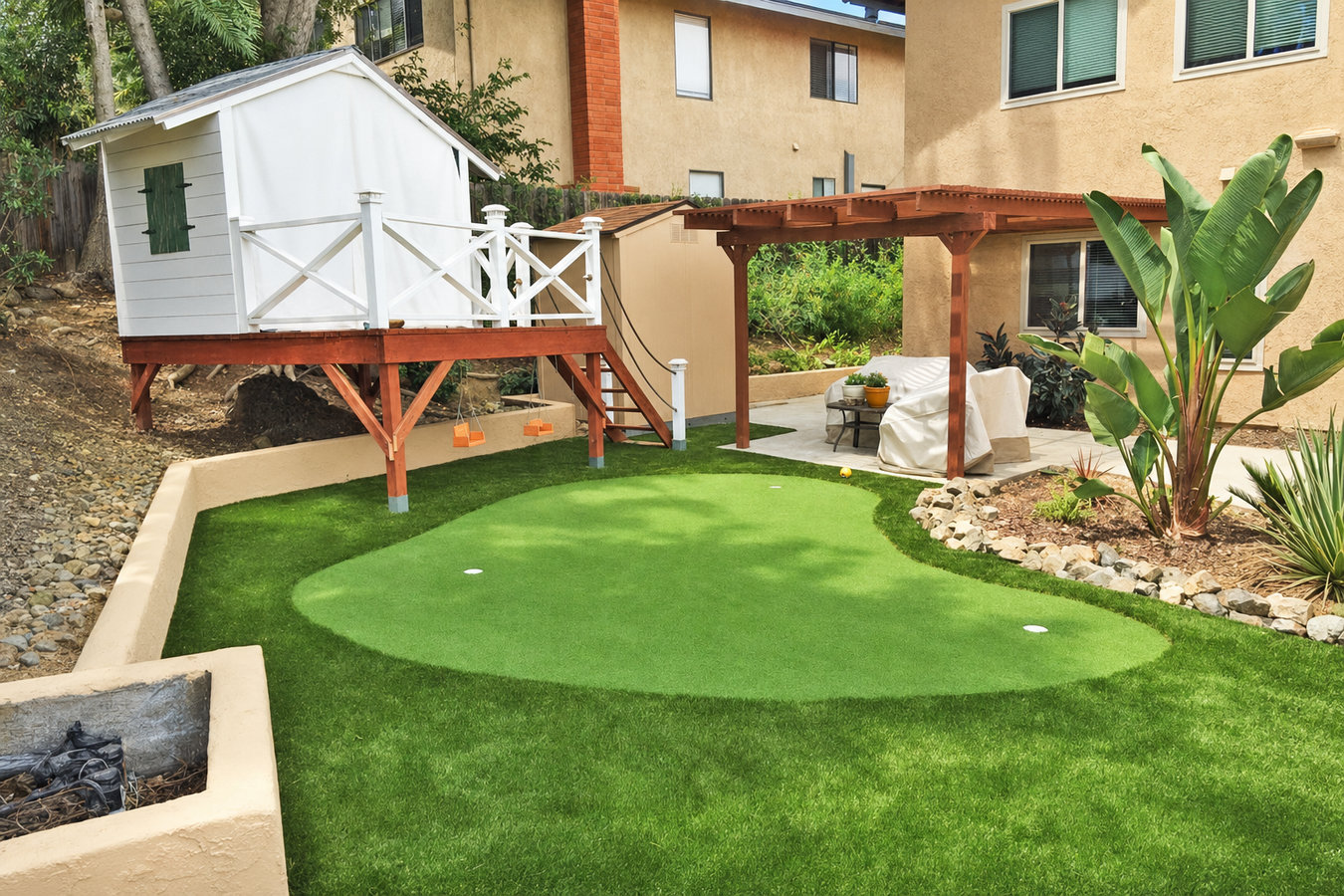 Turf for landscaping in Santa Cruz, CA