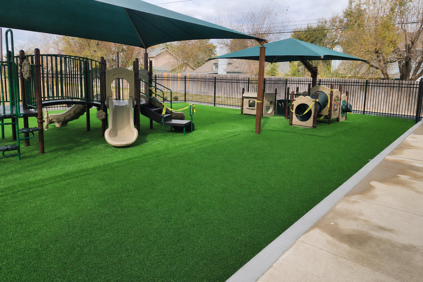 Turf for playgrounds in Santa Cruz, CA